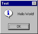 Hello World Message
