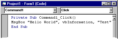 Command Button Click Sub