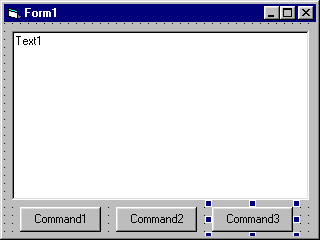 Form with Three Command Buttons