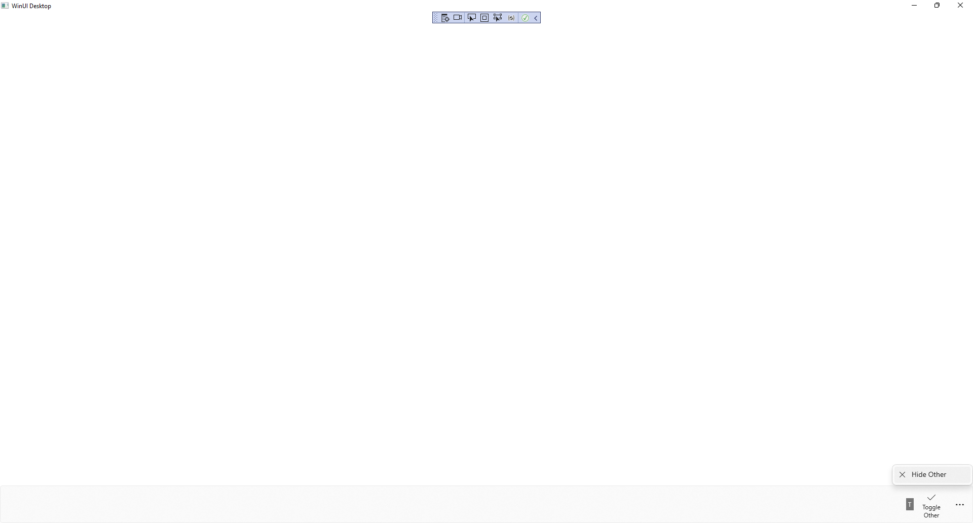 Command Bar Output
