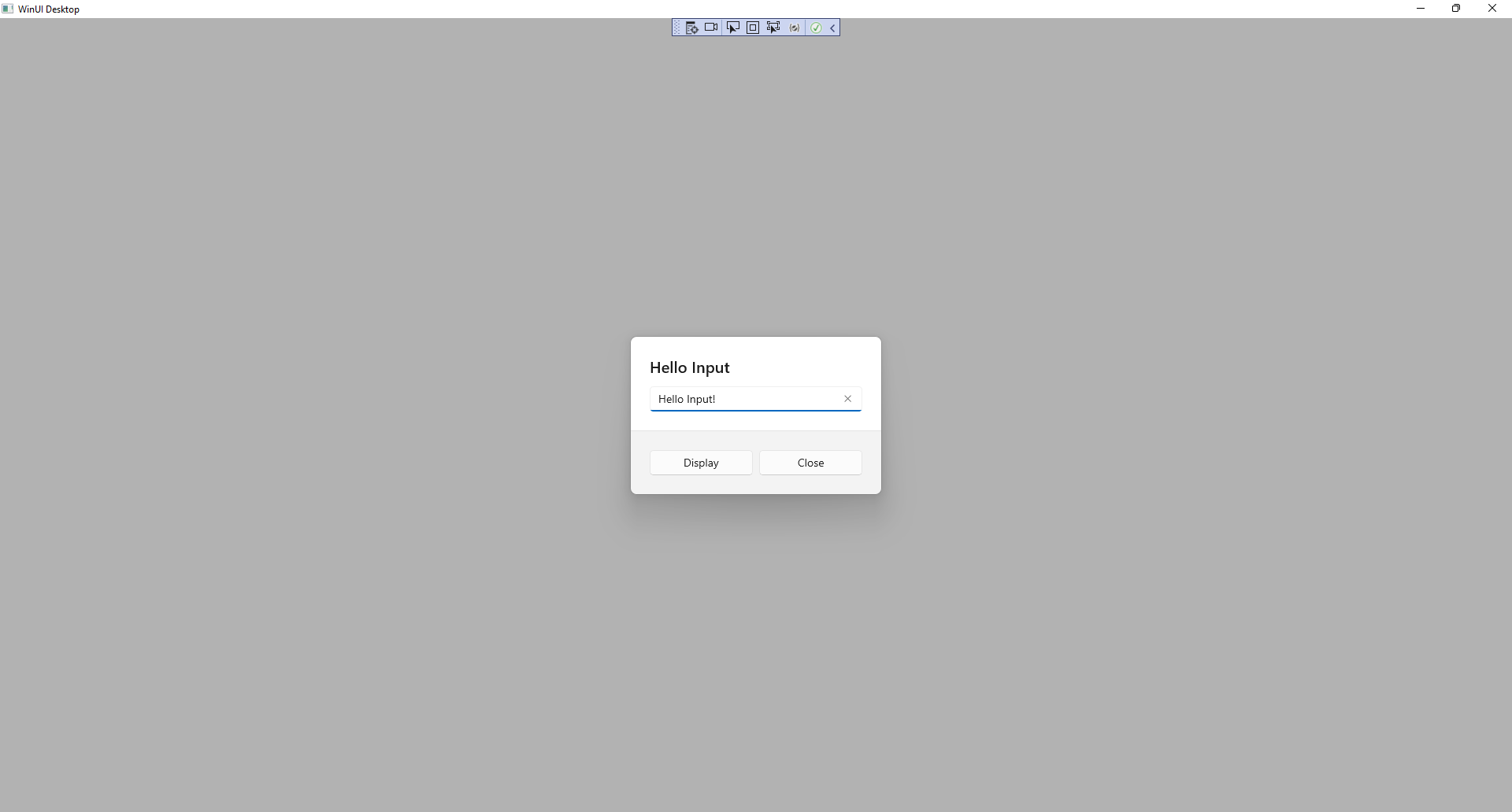 Hello Input Output