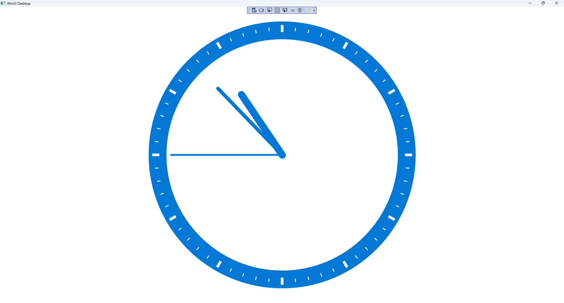 Clock Control Running and Output