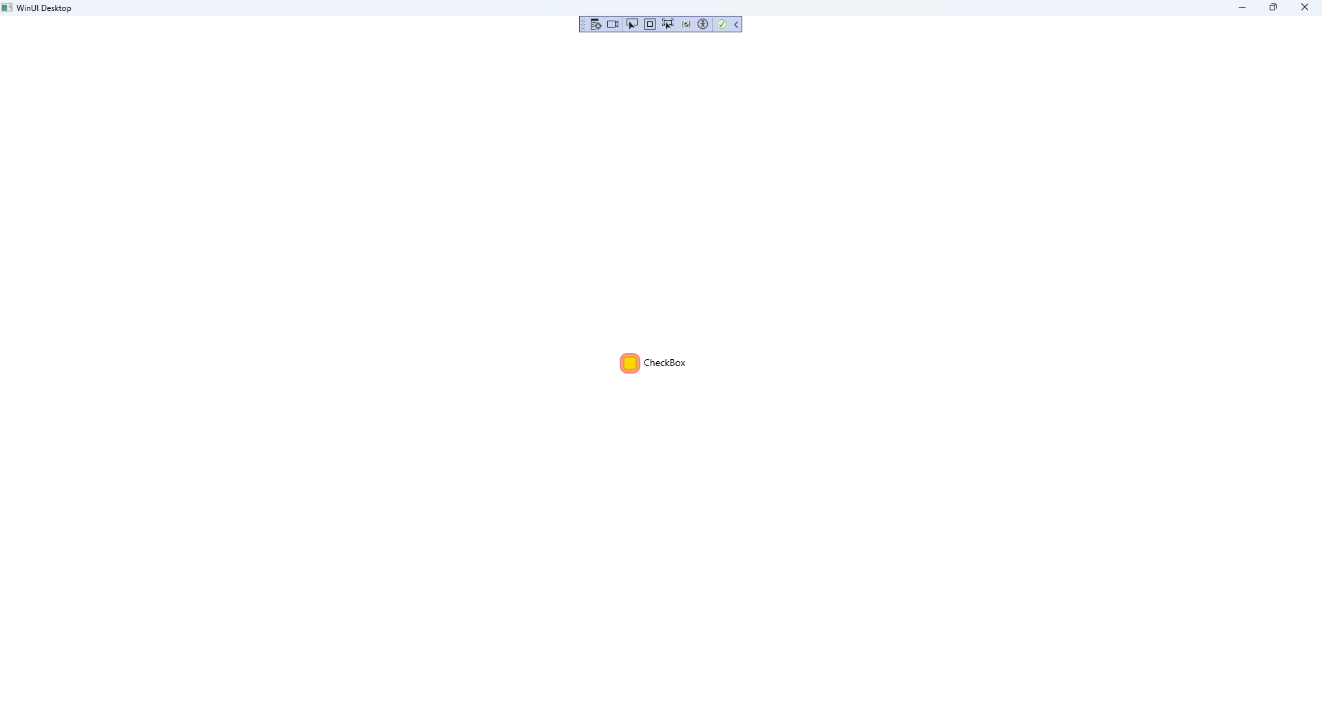 Custom CheckBox Running and Output