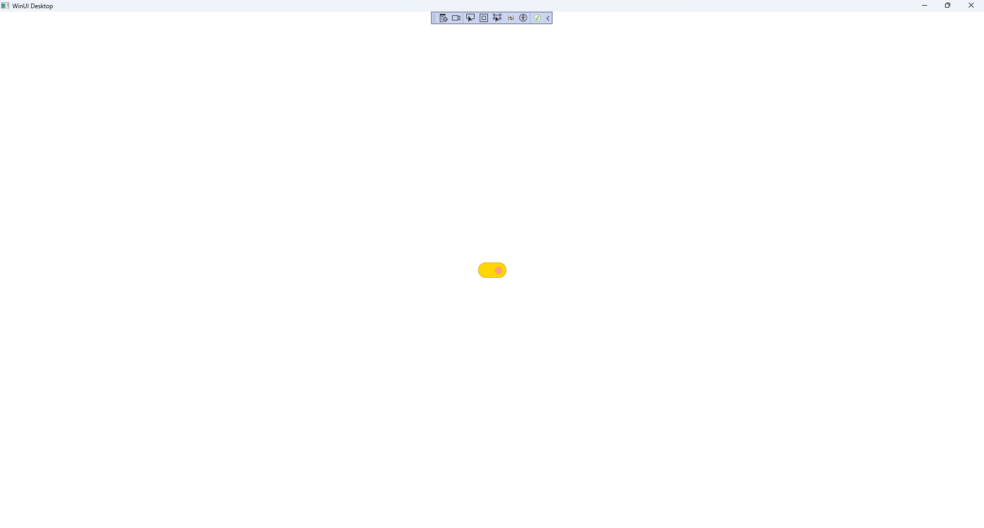 Custom ToggleSwitch Running and Output