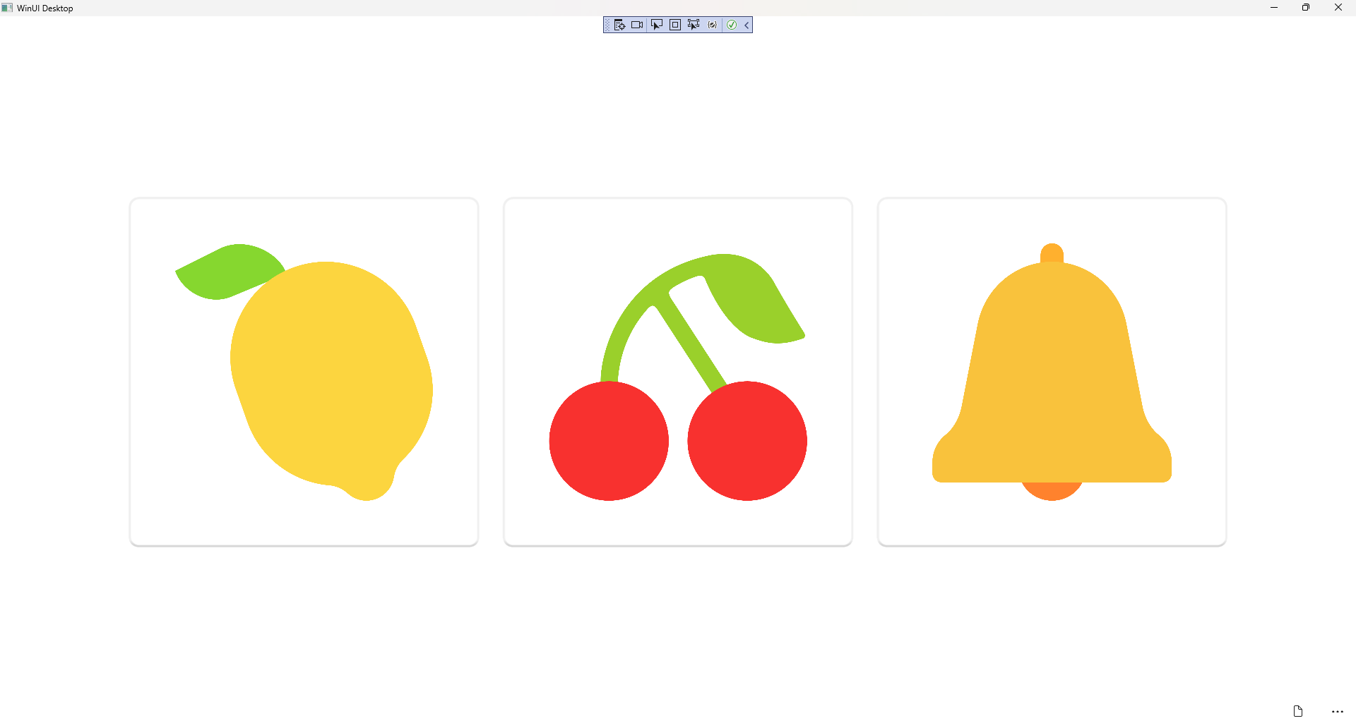 Fruit Game Running and Output