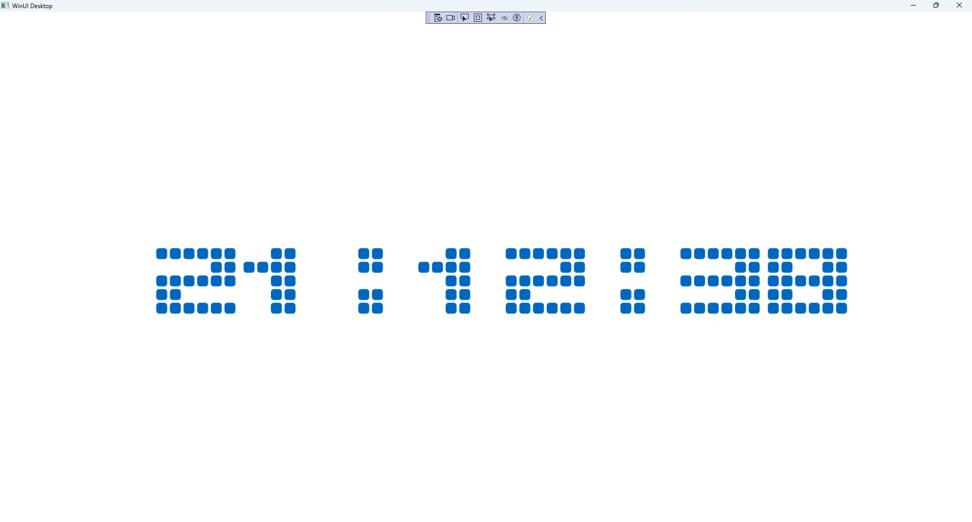Matrix Control Running and Output