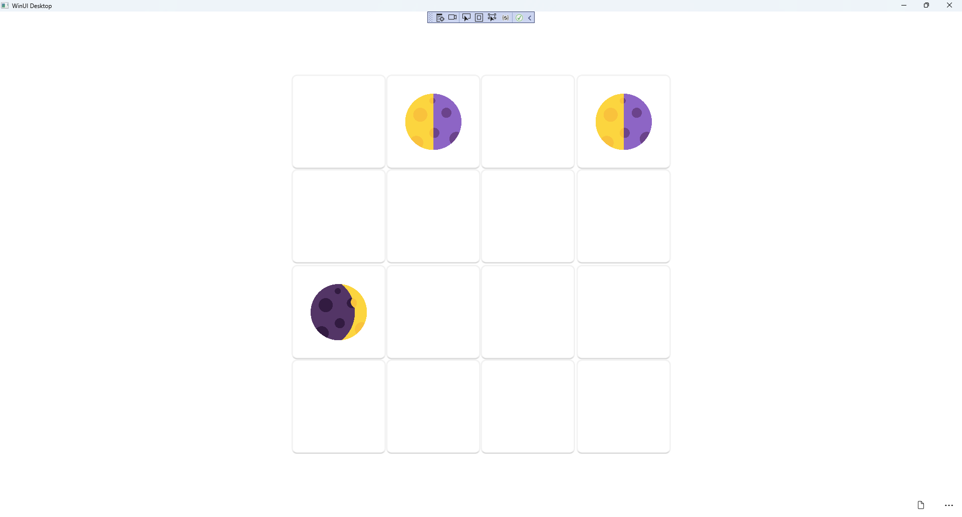 Memory Game Running and Output