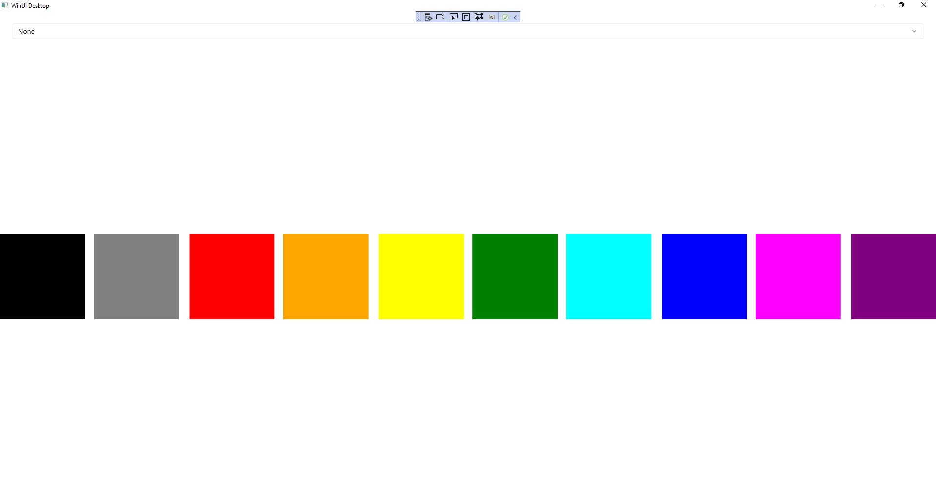 System Backdrops Running