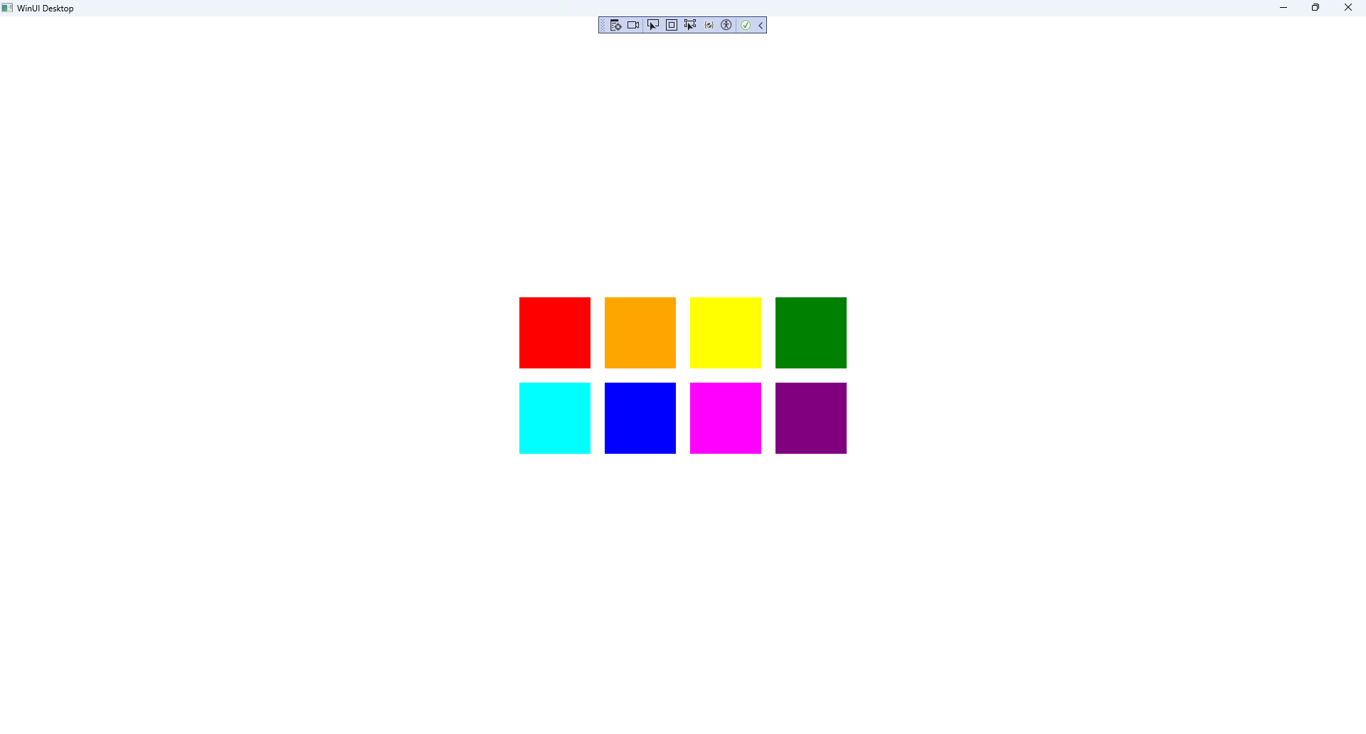 Uniform Layout Running and Output
