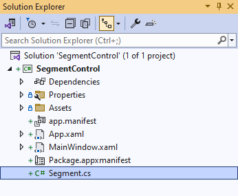 Solution Explorer Segment.cs