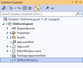 Solution Explorer UniformPanel.cs