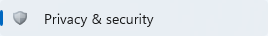 Privacy and Security